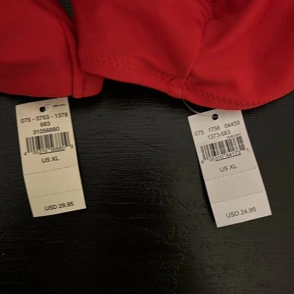 Aerie high waisted bikini, red, size XL - Picture 4 of 4
